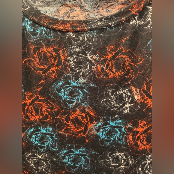 LuLaRoe Black and Red Dress - Picture 2 of 4